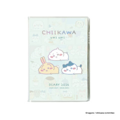 Japan Chiikawa B6 Planner Monthly & Weekly Schedule Book - Chiikawa : Slowly Moving 2026