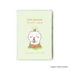 Japan Chiikawa A6 Planner Monthly Schedule Book - Chiikawa & Hachiware & Usagi : Bee Cola 2026