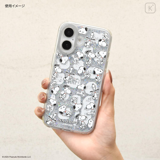 Japan Peanuts Camera Frame iPhone 16 Case - Snoopy - 7