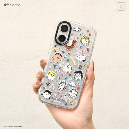 Japan Peanuts Camera Frame iPhone 16 Case - Snoopy : Everyone - 7