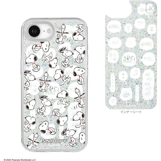 Japan Peanuts Camera Frame iPhone 16e Case - Snoopy - 2