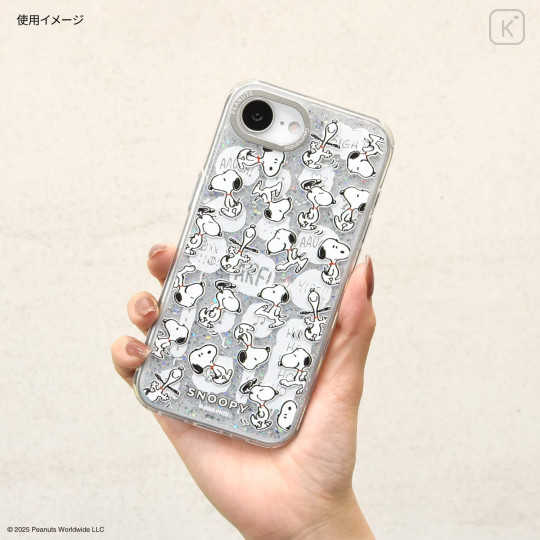 Japan Peanuts Camera Frame iPhone 16e Case - Snoopy - 7