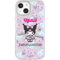 Japan Sanrio Camera Frame iPhone 15 / 14 / 13 Case - Kuromi - 1