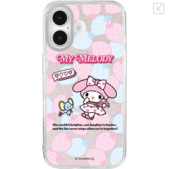 Japan Sanrio Camera Frame iPhone 16 Case - My Melody - 1