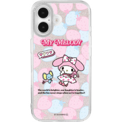 Japan Sanrio Camera Frame iPhone 16 Case - My Melody