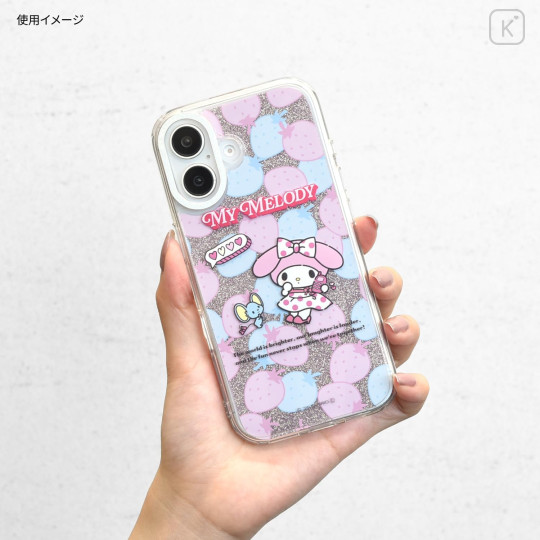 Japan Sanrio Camera Frame iPhone 16 Case - My Melody - 7