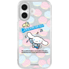 Japan Sanrio Camera Frame iPhone 16 Case - Cinnamoroll