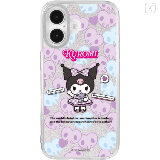 Japan Sanrio Camera Frame iPhone 16 Case - Kuromi - 1