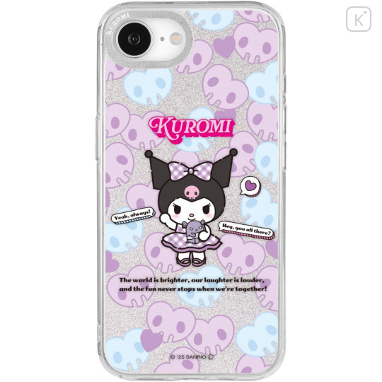 Japan Sanrio Camera Frame iPhone 16e Case - Kuromi - 1