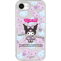 Japan Sanrio Camera Frame iPhone 16e Case - Kuromi
