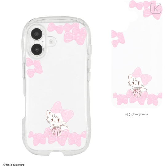 Japan Mikko Illustrations Crystal Clear iPhone 16 Case - 2