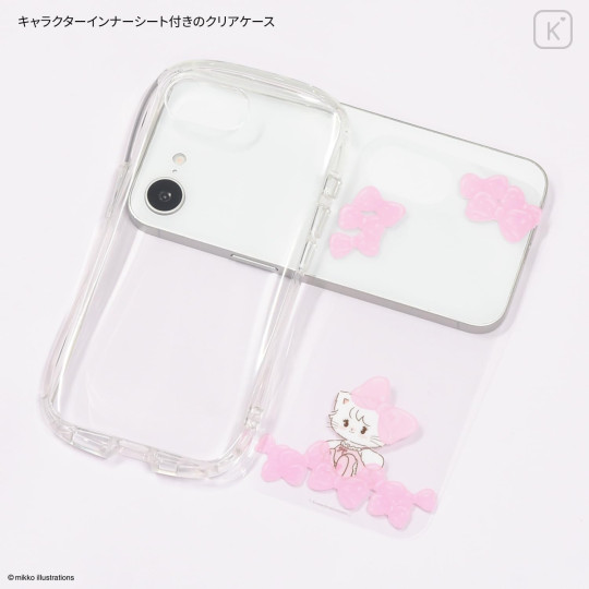 Japan Mikko Illustrations Crystal Clear iPhone 16e Case - 3