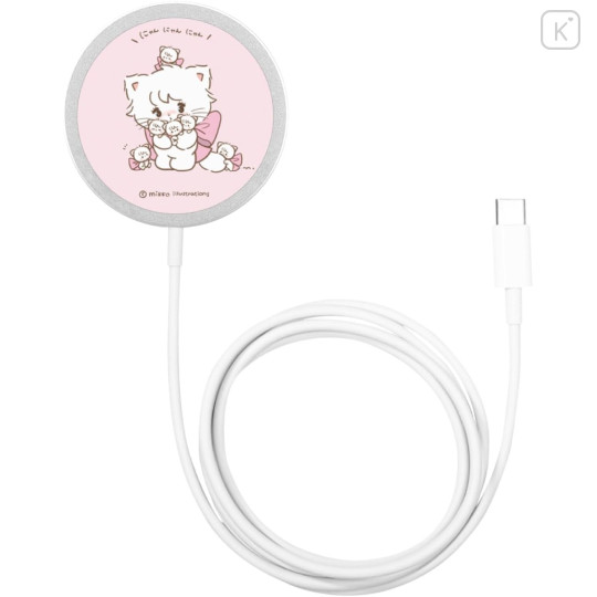 Japan Mikko Illustrations MagSafe Wireless Charger - Mousse - 1