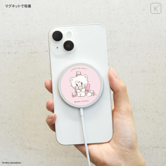 Japan Mikko Illustrations MagSafe Wireless Charger - Mousse - 3