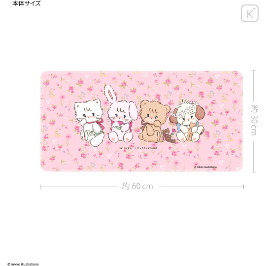 Japan Mikko Illustrations Desk Mat - Pink - 3