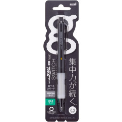 Japan Uni Alpha Gel Switch Mechanical Pencil - 0.3mm Black
