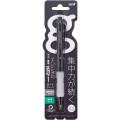 Japan Uni Alpha Gel Switch Mechanical Pencil - 0.3mm Black - 1