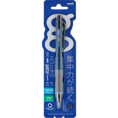 Japan Uni Alpha Gel Switch Mechanical Pencil - 0.5mm Navy