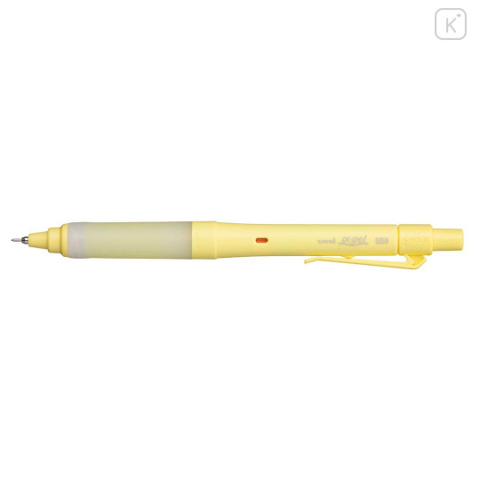 Japan Uni Alpha Gel Switch Mechanical Pencil - 0.5mm Lemon Yellow (Soft Grip) - 2