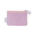Japan Sanrio Clear Flat Mini Pouch - Little Twin Stars : Glitter Unicorn Pink - 2