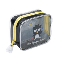 Japan Sanrio Clear Pouch - Badtz-maru : Glitter