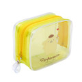 Japan Sanrio Clear Pouch - Pompompurin : Glitter - 1
