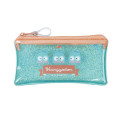 Japan Sanrio Clear Flat Mini Pouch - Hangyodon : Glitter Wink - 1