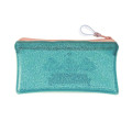 Japan Sanrio Clear Flat Mini Pouch - Hangyodon : Glitter Wink - 2