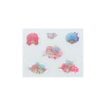 Japan Sanrio Squishy Shaker Stickers - Little Twin Stars : Pink - 2