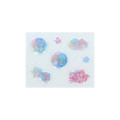 Japan Sanrio Shake Shake Capsule Seal Sticker - Little Twin Stars : Purple - 2