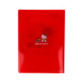Japan Sanrio A5 Clear File - Hello Kitty : Sequin Red - 3