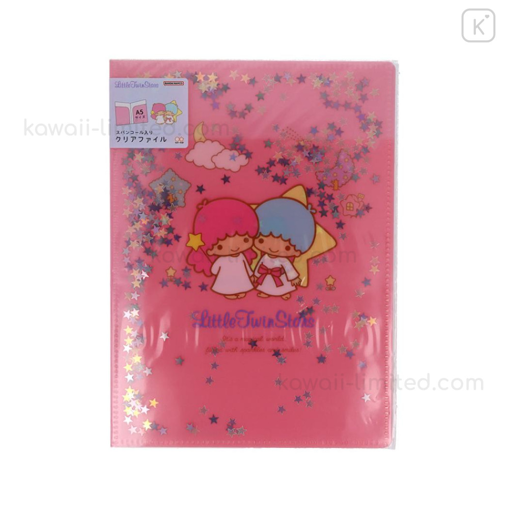 リトルツインスターズ クリアファイル ピンク 4901770646510-S.jpg