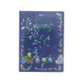 Japan Pikmin A5 Clear File - Sequin Navy - 1