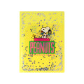 Japan Peanuts A5 Clear File - Snoopy & Woodstock : Sequin World Famous Comic Yellow - 2