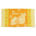 Japan Disney Stretchable Pillow Cover - Piglet & Pooh & Tigger : Orange - 1