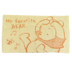 Japan Disney Stretchable Pillow Cover - Pooh : My Favourite Bear