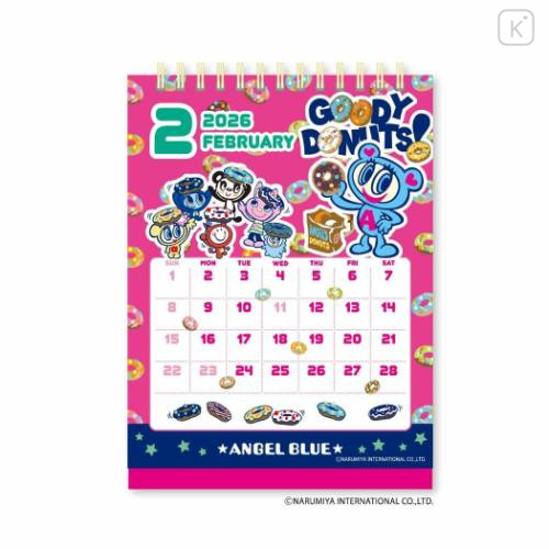 Japan Angel Blue Desk Calendar - 2026 - 3