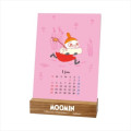 Japan Moomin Mini Desk Calendar - Little My : Book-Shaped Tin 2026 - 3