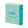 Japan Moomin Mini Desk Calendar - Little My & Snufkin : Green Book-Shaped Tin 2026 - 2
