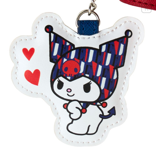Japan Sanrio Elle Lip Pouch - Kuromi - 3