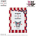 Japan Sanrio Elle A4 Clear File - Kuromi - 1