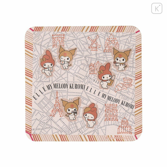 Japan Sanrio Elle Mobile Cleaner - Kuromi & My Melody - 2