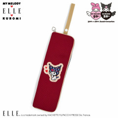 Japan Sanrio Elle Hair Iron Case - Kuromi