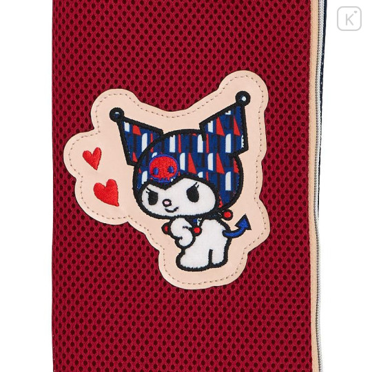 Japan Sanrio Elle Hair Iron Case - Kuromi - 4