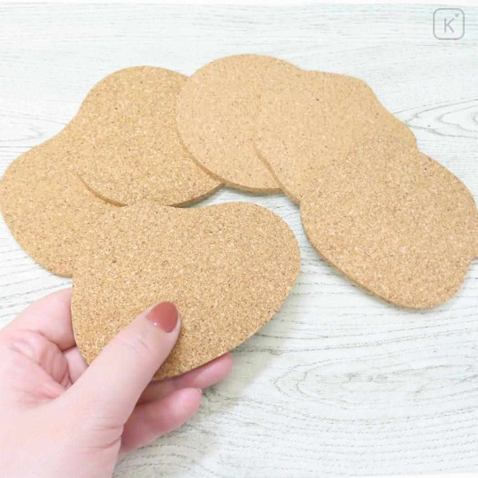 Japan Peanuts Cork Coaster - Lucy Colorful - 2