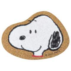 Japan Peanuts Cork Coaster - Snoopy : Colorful