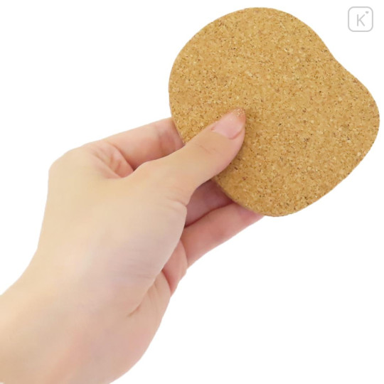 Japan San-X Cork Coaster - Sumikko Gurashi : Tonkatsu Fried Pork & Ebifurai no Shippo Fried Shrimp Tail Colorful - 2