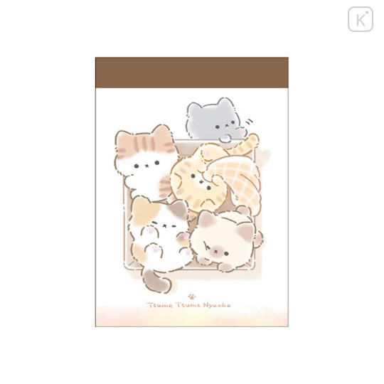 Japan Mogunyan Mini Notepad - Cat Claw - 1