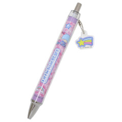 Japan Sanrio Ballpoint Pen - Little Twin Stars : Heart-pounding Memories Heisei Retro