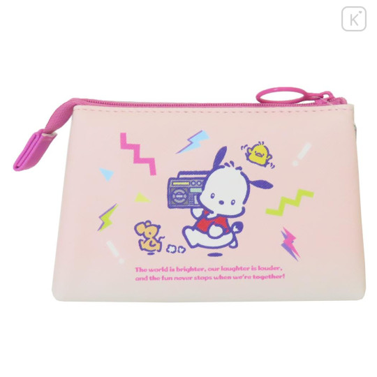Japan Sanrio Cosmetic Pouch - Pochacco : Heart-pounding Memories Heisei Retro - 2